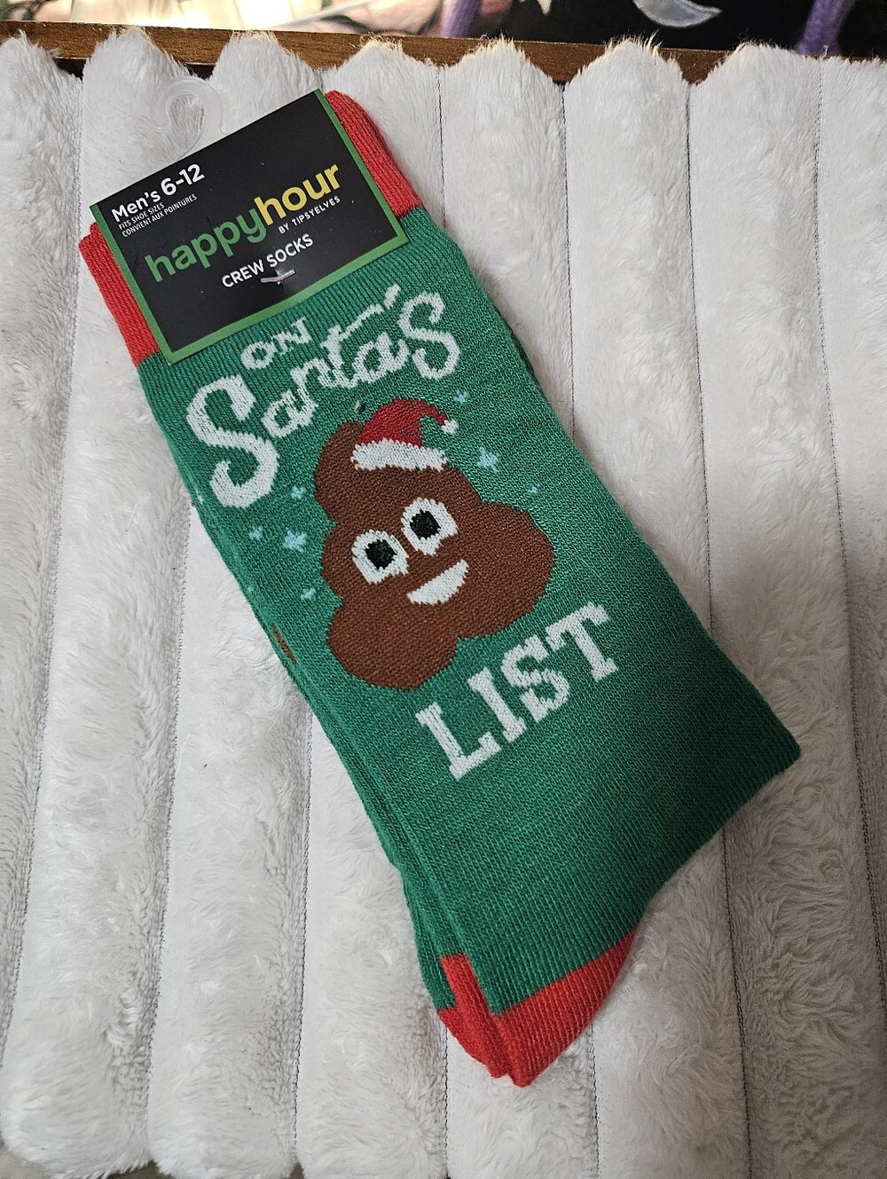 Fun Pattern Crew Socks